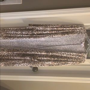 LulaRoe Sarah leopard print